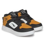 ASIAN Boy's Thunder-13 Casual White Sneaker High-Neck with Lightweight Synthetic Upper Lace-Up Shoes for Kid's & Boy's