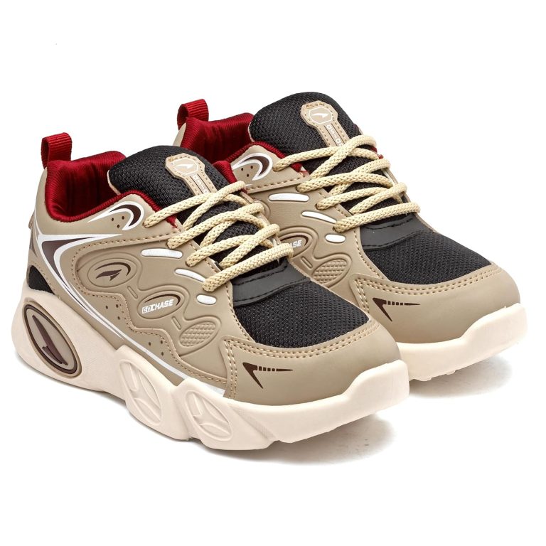 ASIAN Kids VISION-02 Stylish Casual Chunky Sneakers with Laces for Boys, Trendy and Comfortable Shoe Perfect, Walking, and Outdoor Play, Lightweight and Durable Design Suitable...