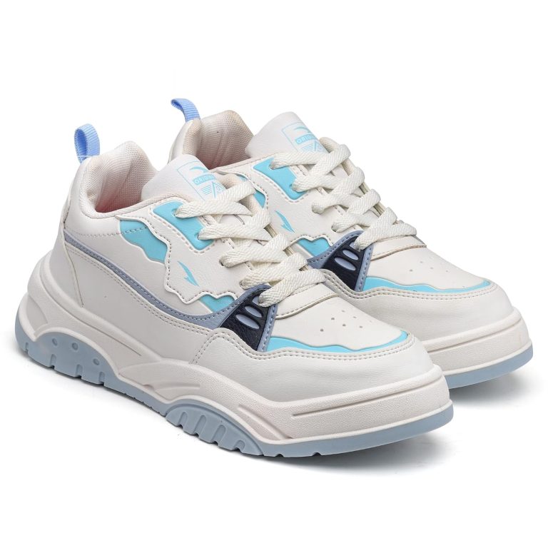 ASIAN Women NANCY-02 Sneakers and Casual wear Shoes with Laces, Lightweight and Comfortable Shoes for Parties, as Well as Gym and Sports for Women & Girls with Stylish Design