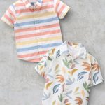 BAESD Boys Classic Multi Stripes Printed Casual Shirt