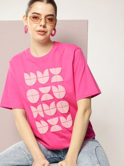 DILLINGER Graphic Printed Relaxed Fit Pure Cotton T-shirt