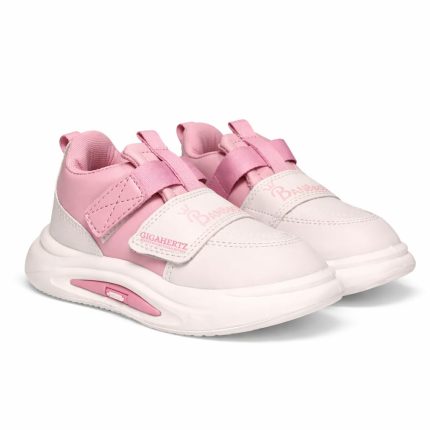 GIGAHERTZ Kids Sports Sneakers for Boys & Girls | Lightweight Breathable Running Shoes with Easy Velcro Strap | Casual Wear Non-Slip Sole