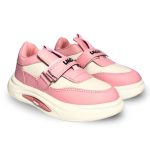 GIGAHERTZ Kids Sports Sneakers for Boys & Girls | Lightweight Breathable Running Shoes with Easy Velcro Strap | Casual Wear Non-Slip Sole