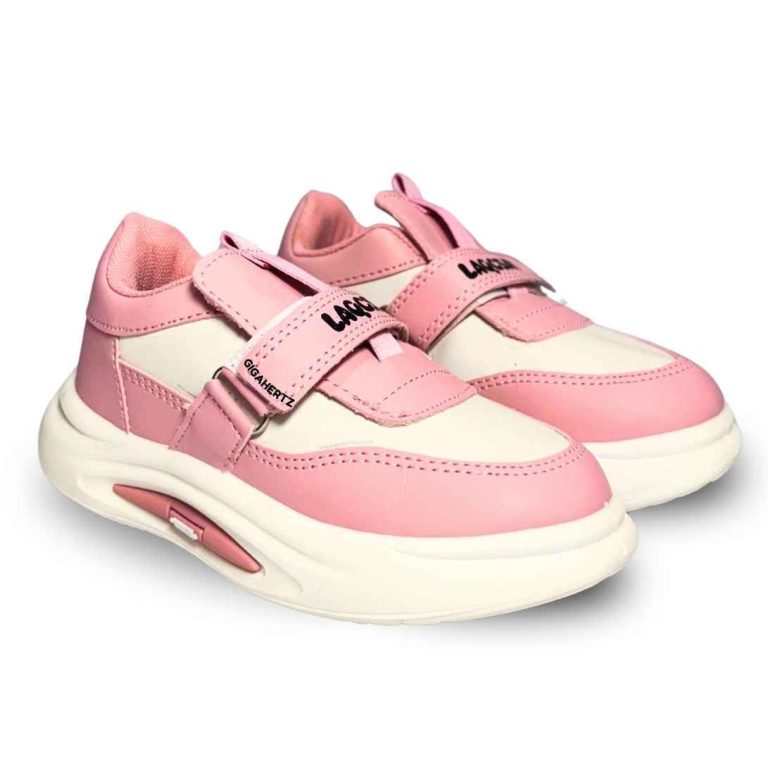 GIGAHERTZ Kids Sports Sneakers for Boys & Girls | Lightweight Breathable Running Shoes with Easy Velcro Strap | Casual Wear Non-Slip Sole