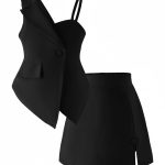 Girls Pastel Green Co-Ord Set | Kids Summer Outfit | Stylish Sleeveless Top & Skirt Set for Girls | Party, Casual & Vacation Wear