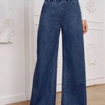 KASHIANXSTYLE Women Comfort Boyfriend Fit High-Rise Stretchable Jeans