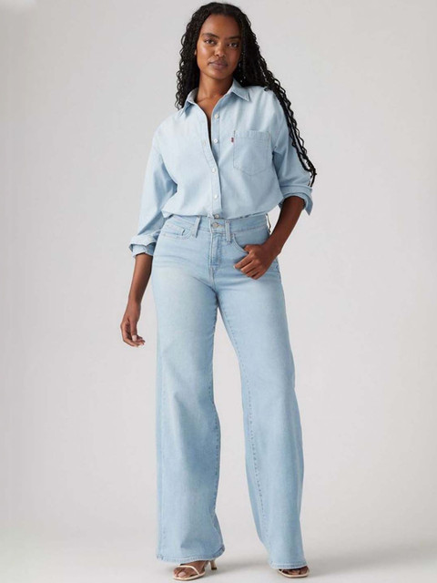 Kotty Women Wide Leg High-Rise Jeans