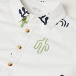 max Boys Printed Casual Shirt