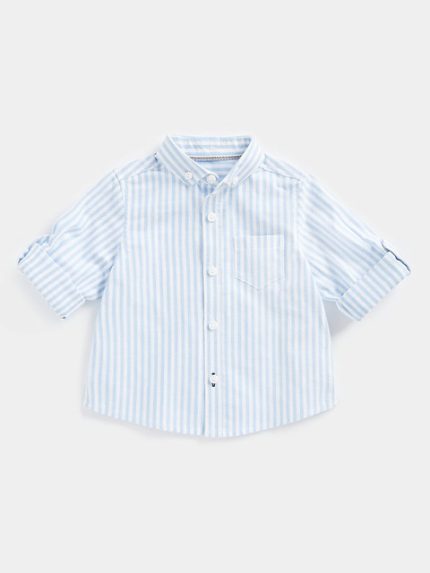 mothercare Infants Boys Striped Cotton Casual Shirt