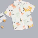 Pantaloons Junior Boys Printed Casual Shirt