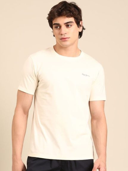 Pepe Jeans Mens Cotton Round Neck Lounge Tshirts