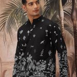 Sangria Tribal Print Pure Cotton Kurta
