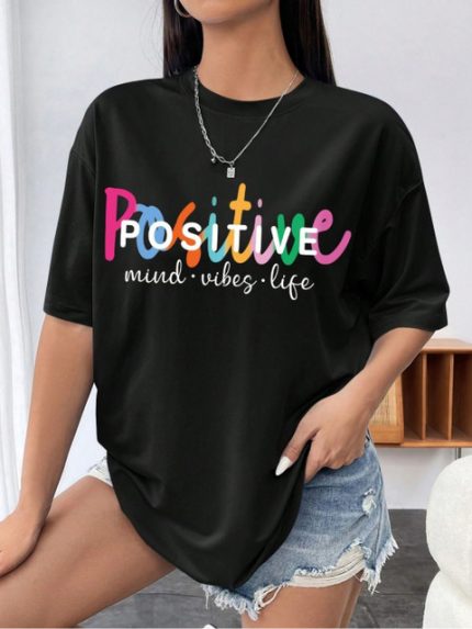 SZN Women Printed Applique T-shirt