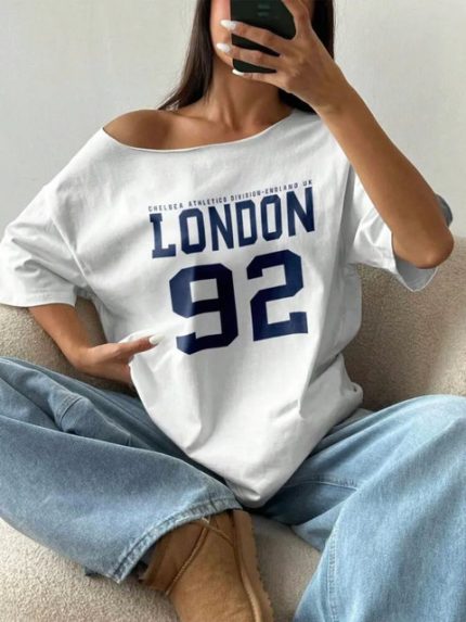SZN Women Typography Printed T-shirt