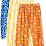 T2F Girl's Cotton Regular Fit Printed Track Pant (Pack of 3)