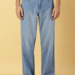 Thomas Scott Men Comfort Relaxed Fit Clean Look Light Fade Cotton Baggy Jeans