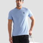 U.S. Polo Assn. Embroidered Logo Pure Cotton Lounge T-shirts