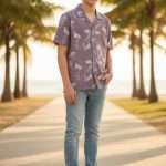 V-Mart Boys Floral Printed Casual Shirt