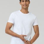 XYXX Men White Pace Intellieaze Cotton Crew Neck Lounge Tshirts